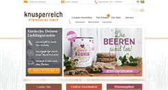 Desktop Screenshot of knusperreich.de